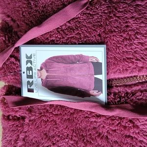 Double sided sherpa tunic length jacket